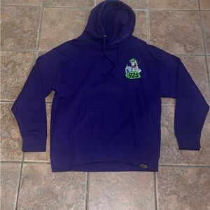 Open 925 Men's Hoodie Purple Sz L New with tags